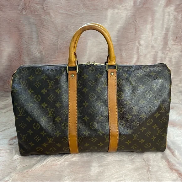 ๐ฅ SOLD! Louis Vuitton Keepall 45 Duffle Bag Luggage - Picture 1 of 17